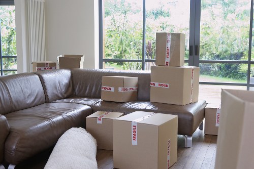 Local Saintpancras removal team transporting household furniture safely